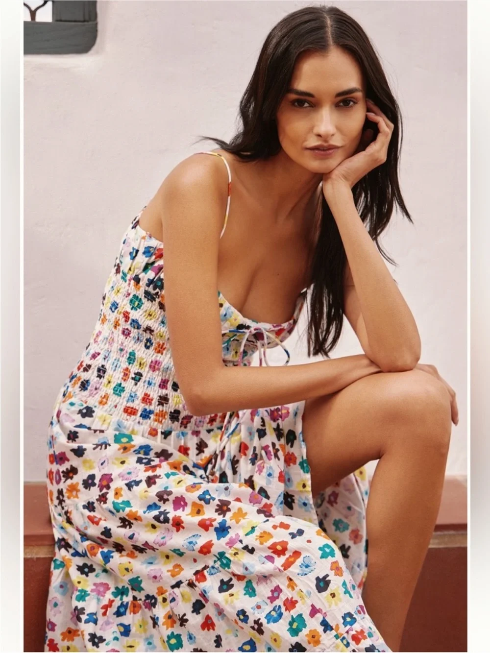 The Josephine Smocked Drop Waist Dress by Celandine: Peggi Kroll Edition - Picture 4 of 10